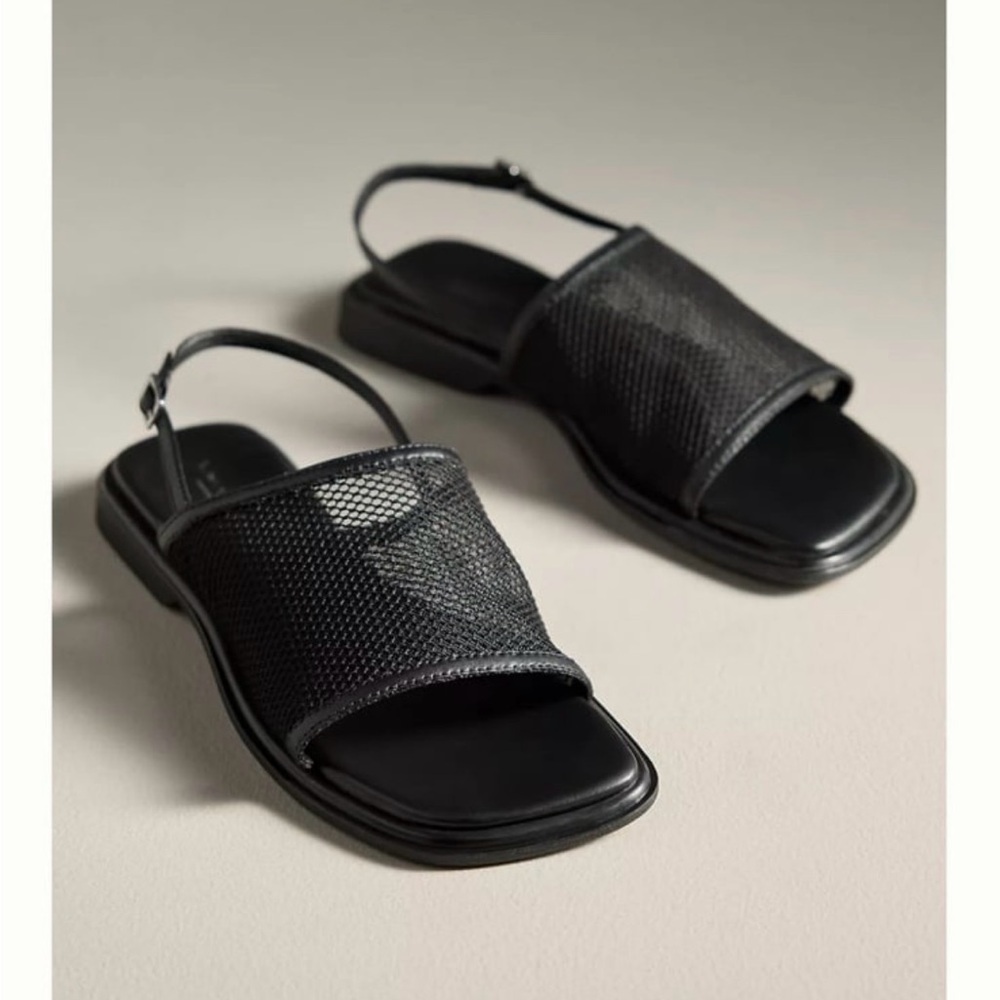 NEW Anthropologie Mesh Strappy Sandals
